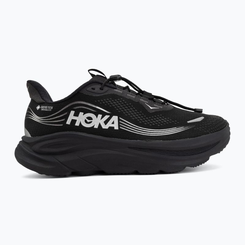 Încălțăminte de alergare pentru bărbați HOKA Clifton 11 GTX Wide black/black 2