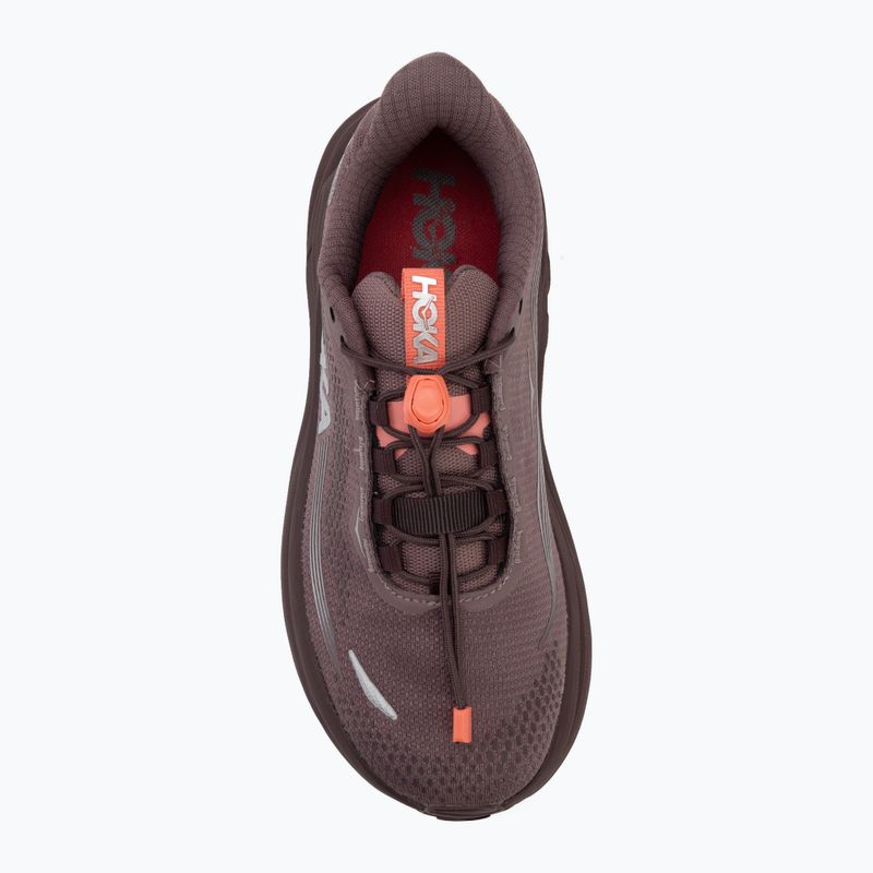 Încălțăminte de alergare pentru femei HOKA Clifton 11 GTX Wide smoky quartz/deep mauve 5