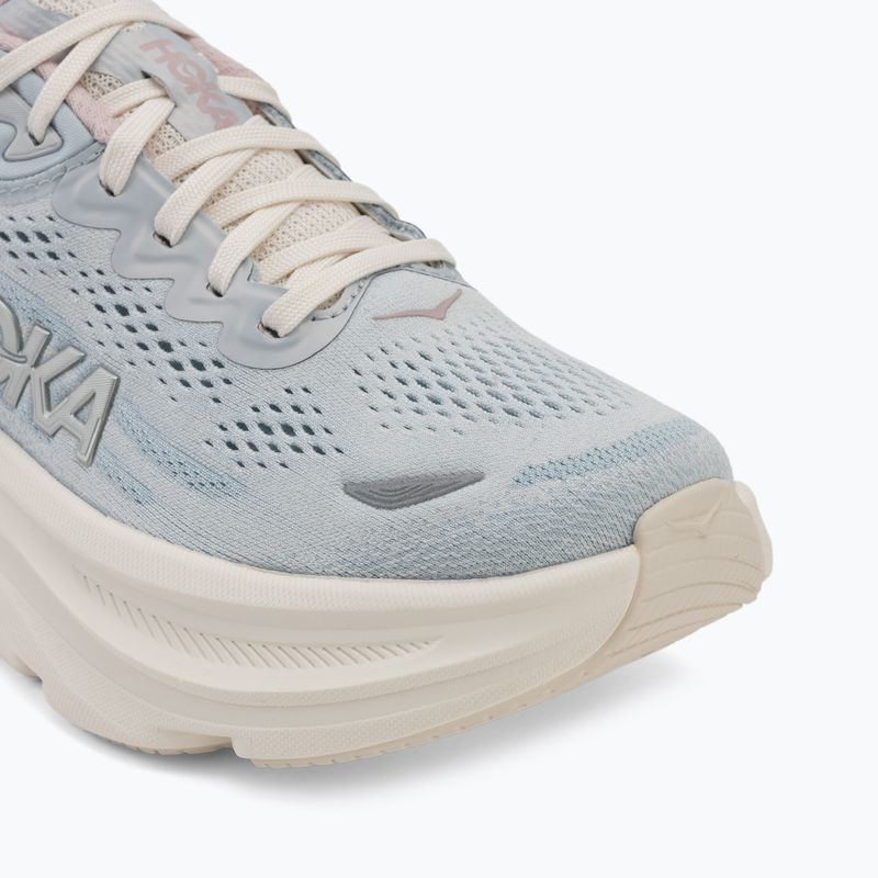 Încălțăminte de alergare pentru femei HOKA Bondi 9 GLM alabaster/mineral blue 7