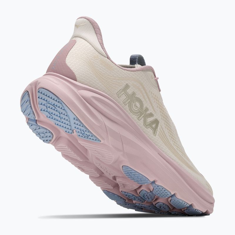 Încălțăminte de alergare pentru femei HOKA Clifton 11 GTX GLM alabaster/pink opal 5