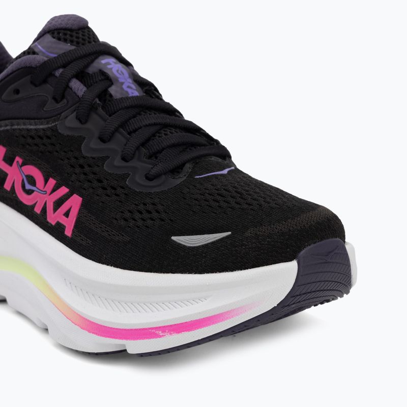 Încălțăminte de alergare pentru femei HOKA Bondi 9 black/neon dragonfruit 7