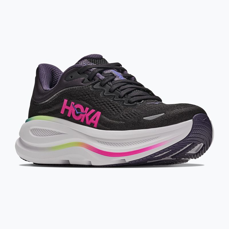 Încălțăminte de alergare pentru femei HOKA Bondi 9 black/neon dragonfruit