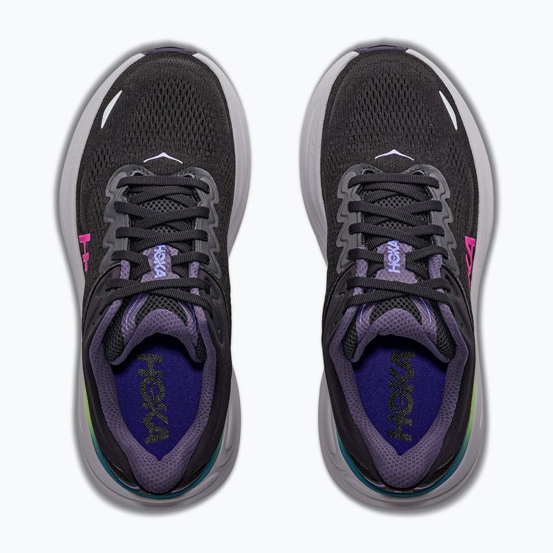 Încălțăminte de alergare pentru femei HOKA Bondi 9 black/neon dragonfruit 5