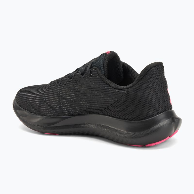 Încălțăminte de alergare pentru femei Under Armour Charged Speed Swift black/black/super pink 3