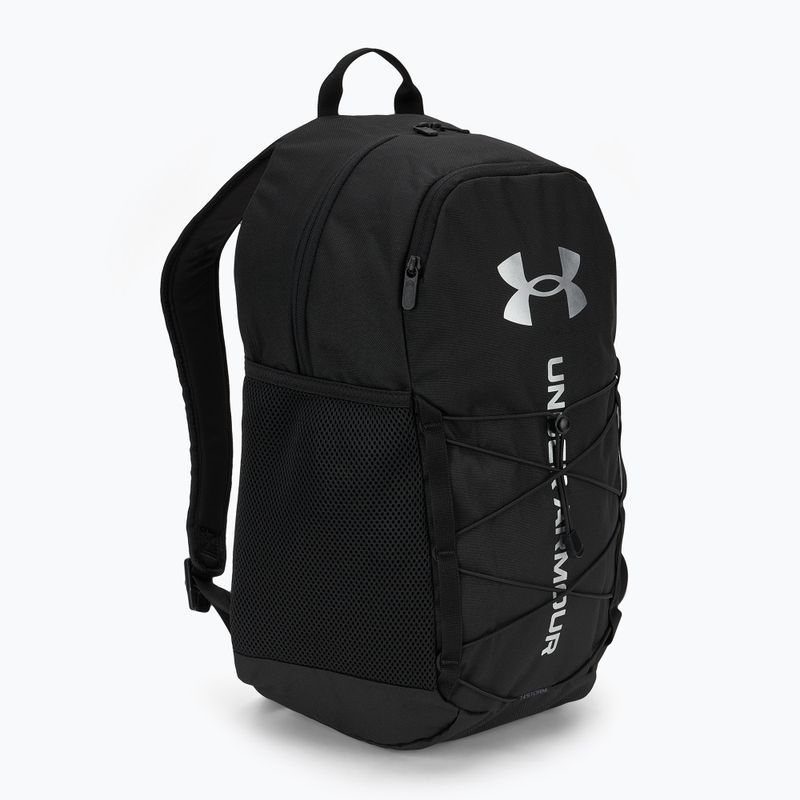 Rucsac Under Armour Hustle Sport 6.0 26 l black/black/metallic silver 2