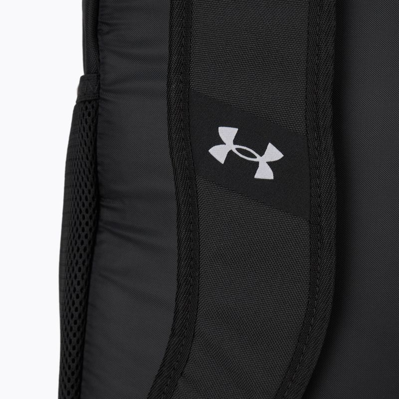 Rucsac Under Armour Hustle Sport 6.0 26 l black/black/metallic silver 6