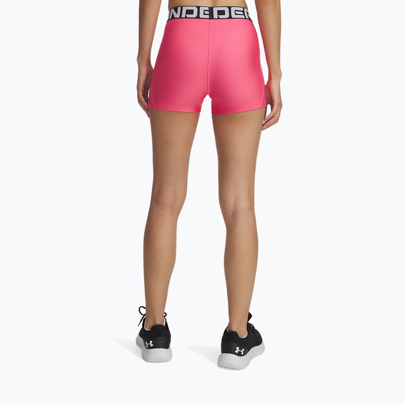 Pantaloni scurți pentru femei Under Armour HG Authentics horizon super pink/white 3