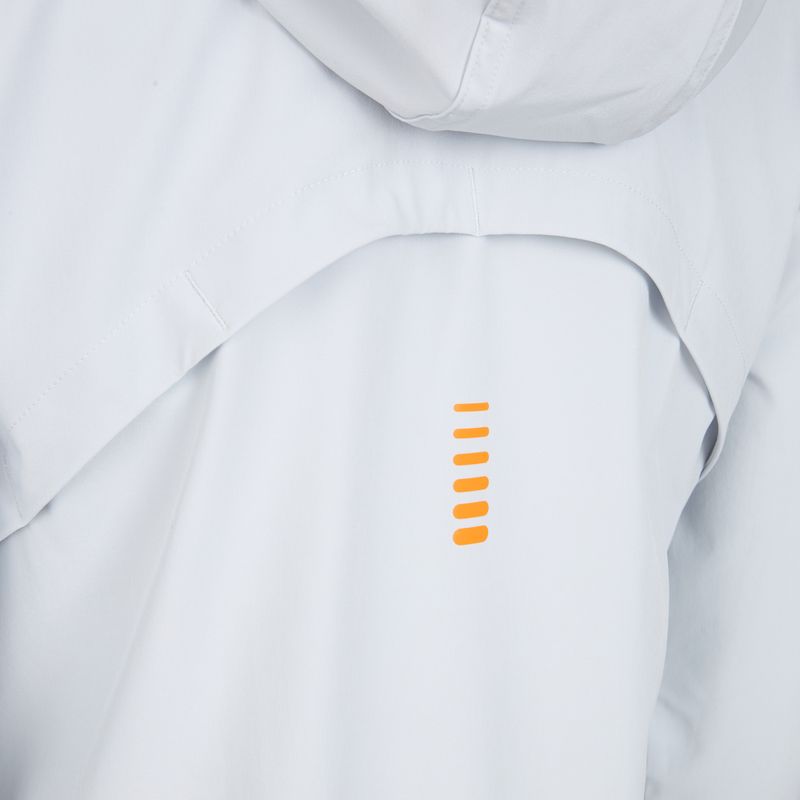 Geacă de alergare pentru femei Under Armour Outrun The Storm halo gray/squad orange 5
