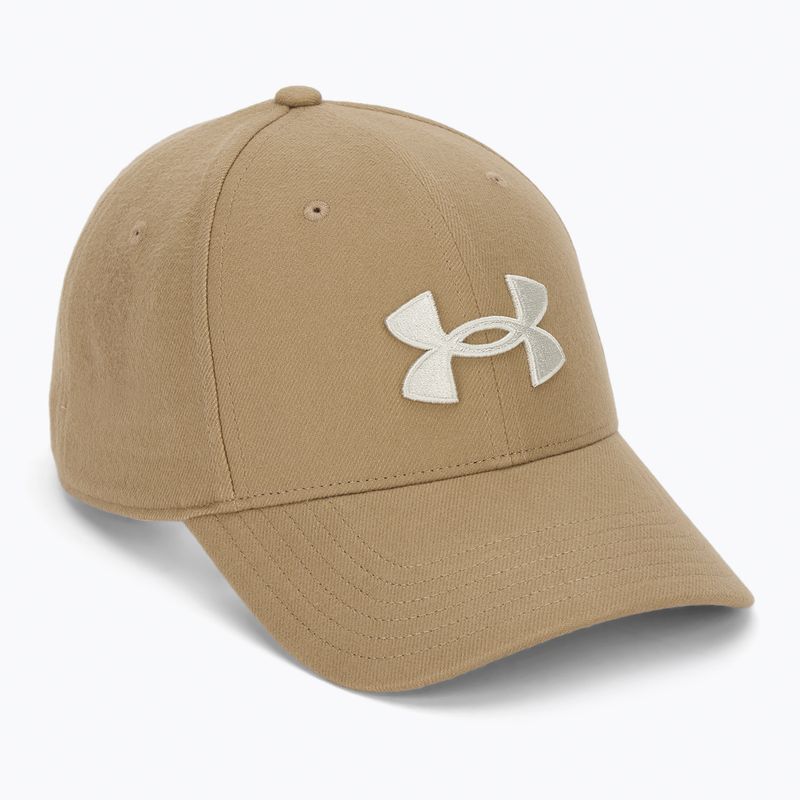 Șapcă pentru bărbați Under Armour Blitzing Low Brushed camel/summit white