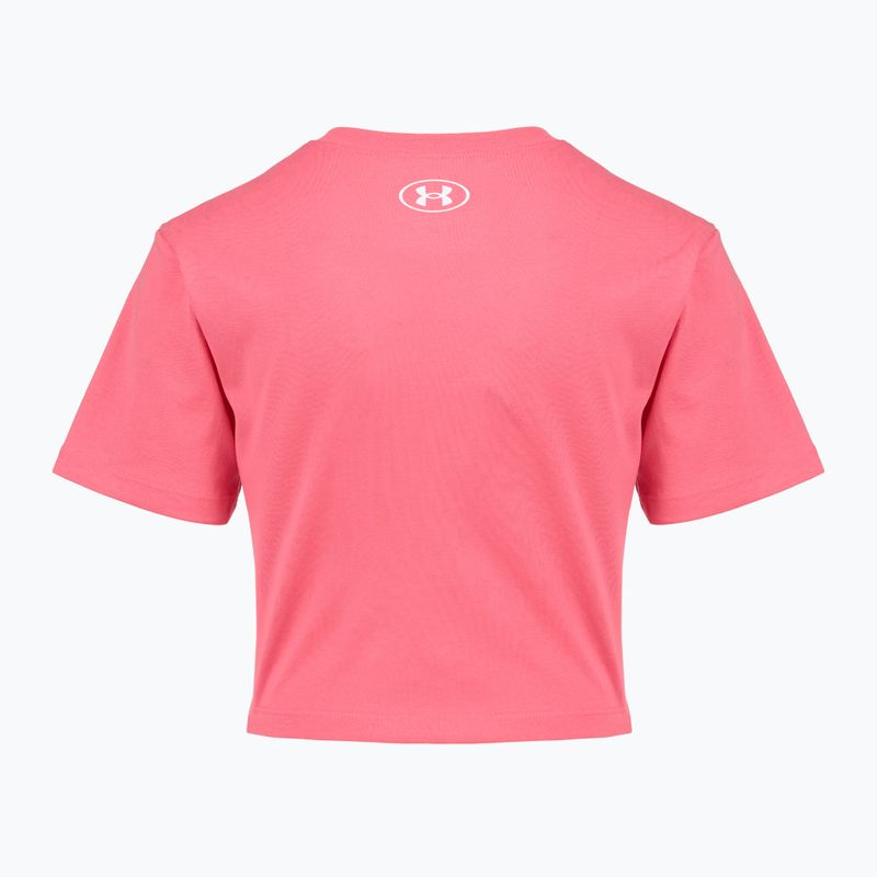 Tricou pentru copii Under Armour Rival pink 2