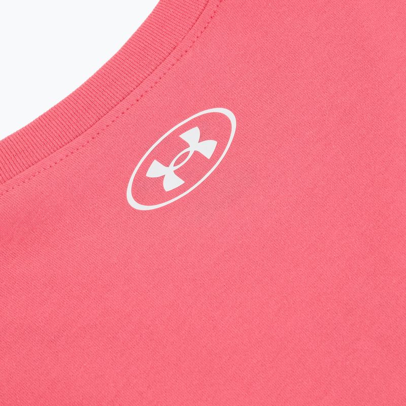Tricou pentru copii Under Armour Rival pink 4