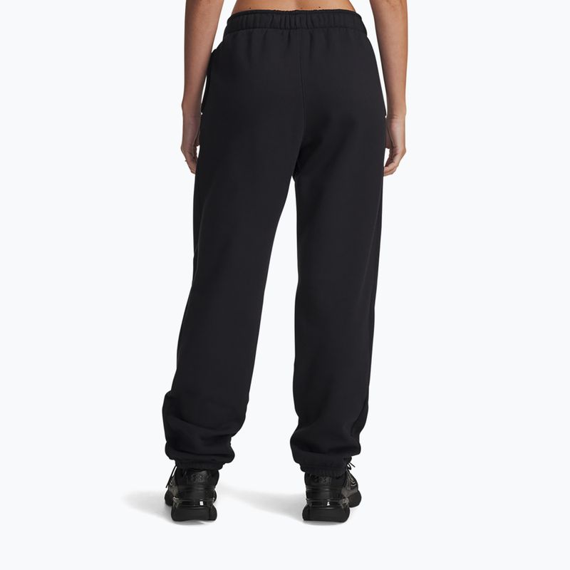 Pantaloni de antrenament pentru femei Under Armour Icon Vida Fleece Jogger black/black 3