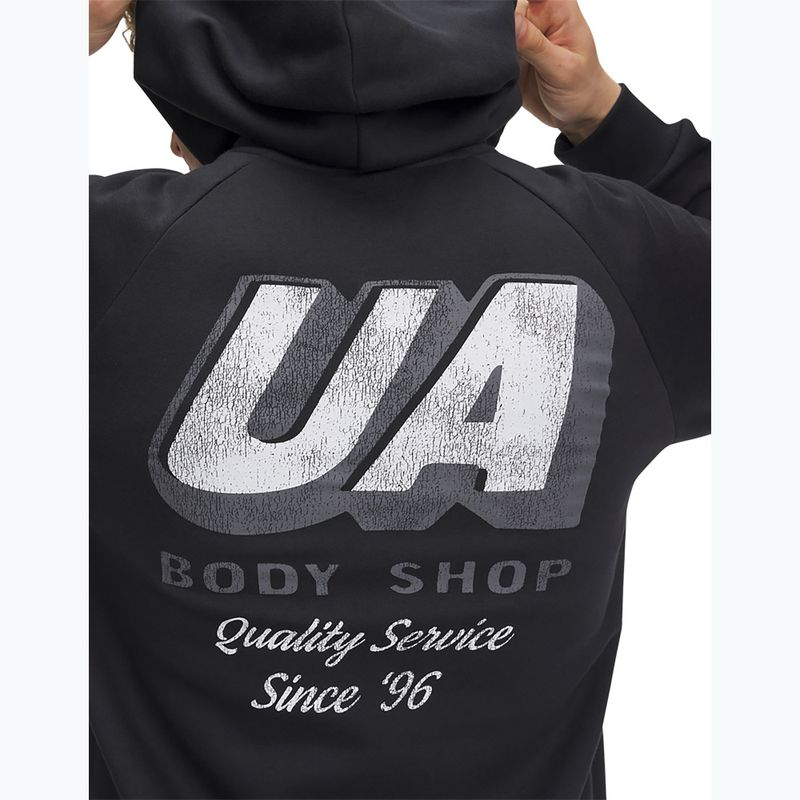 Hanorac pentru bărbați  Under Armour Rival Fleece HBR Logo Hoodie black/white 3