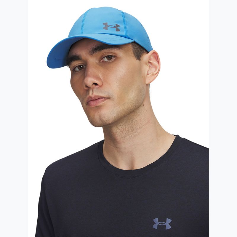 Șapcă pentru bărbați Under Armour Launch blue/atlantis/blue atlantis/reflective