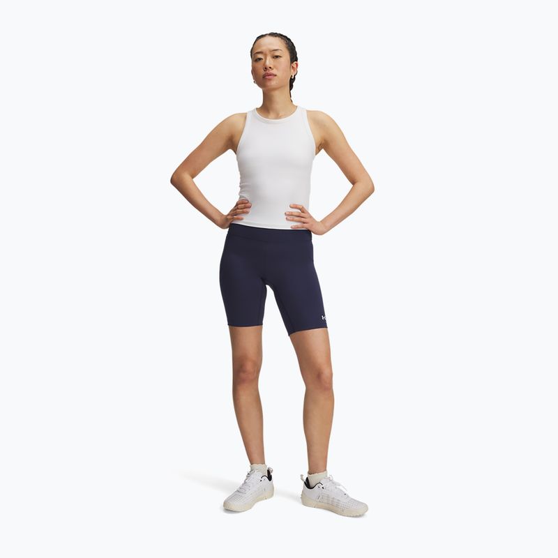 Pantaloni scurți de antrenament pentru femei Under Armour Motion Bike EMEA washed navy/white 2
