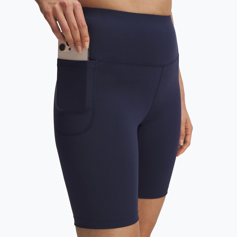 Pantaloni scurți de antrenament pentru femei Under Armour Motion Bike EMEA washed navy/white 4