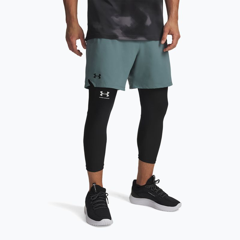 Pantaloni scurți de antrenament pentru bărbați Under Armour UA Vanish Woven 6in jasper blue/black