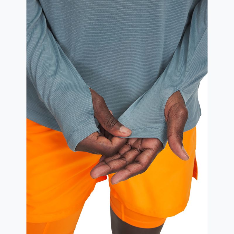 Bluză de alergare pentru bărbați Under Armour Launch 1/4 Zip jasper blue/reflective 3