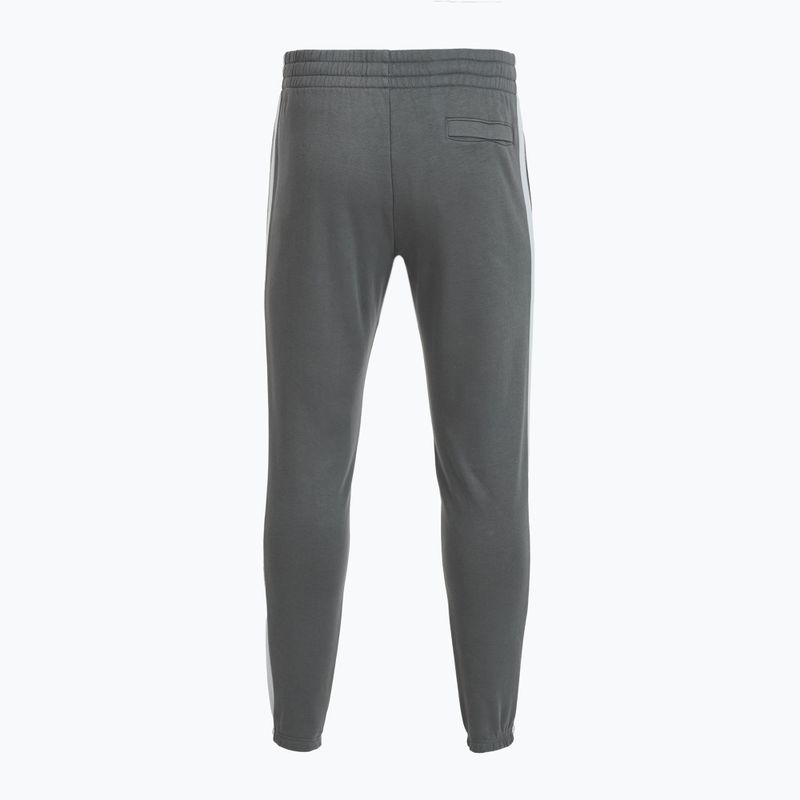 Pantaloni de antrenament pentru bărbați Under Armour Rival Fleece Colorblock castlerock/mod gray/white 5