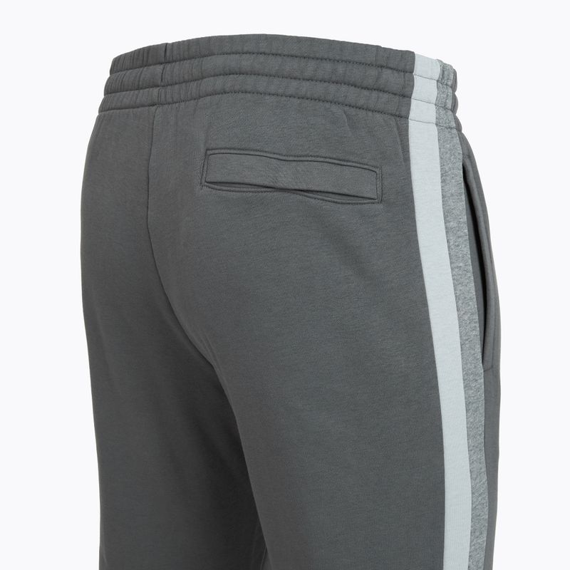 Pantaloni de antrenament pentru bărbați Under Armour Rival Fleece Colorblock castlerock/mod gray/white 7