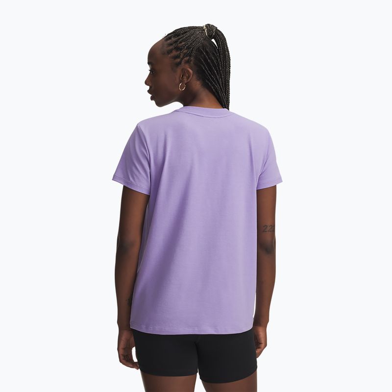 Tricou pentru femei Under Armour Rival Core transparent/white 2