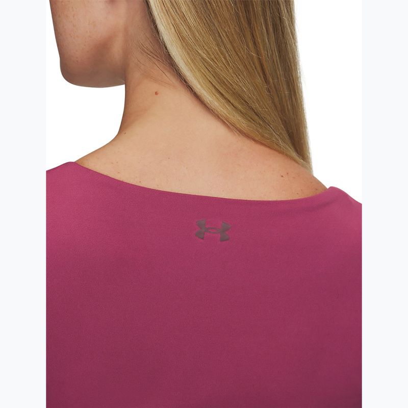 Body de antrenament pentru femei Under Armour Motion fuchsia dusk/dark maroon 4
