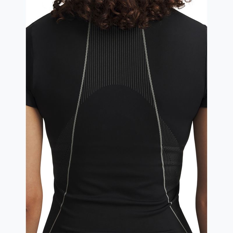 Tricou de antrenament pentru femei Under Armour Vanish Seamless black/steel/steel 3