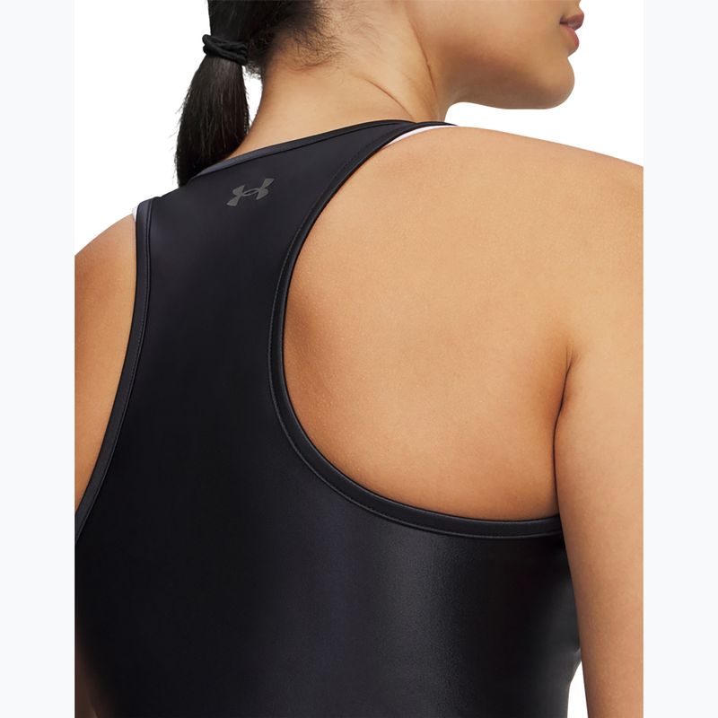 Top de antrenament pentru femei Under Armour Motion Shine Tank black/jet gray 3