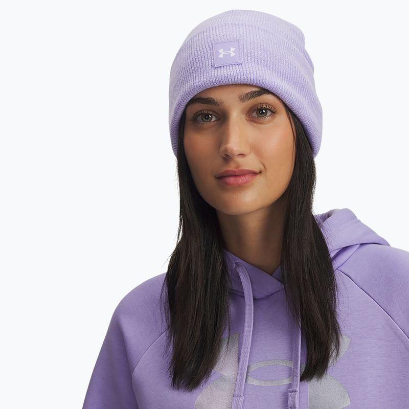 Căciulă de iarnă pentru femei Under Armour Halftime beanie transparent/transparent/white 3
