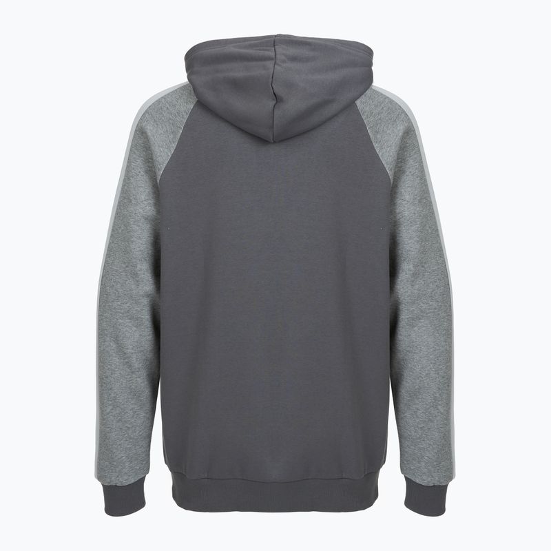 Hanorac pentru bărbați  Under Armour Rival Fleece Colorblock Hoodie castlerock/mod gray/white 4