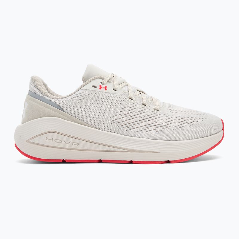 Încălțăminte de alergare pentru femei Under Armour Sonic 7 summit white/khaki base/racer red 2