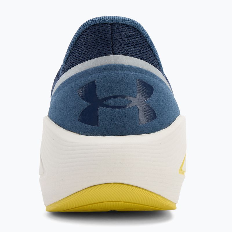 Încălțăminte de alergare pentru bărbați Under Armour Sonic 7 washed navy/nu blue/yellow shade 6