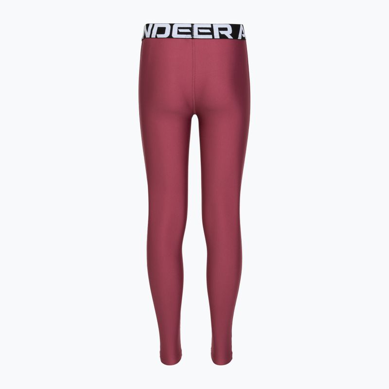Colanți de antrenament pentru copii Under Armour HeatGear fuchsia dusk 2