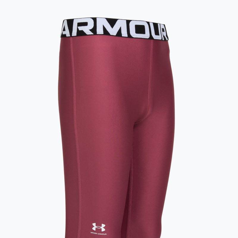 Colanți de antrenament pentru copii Under Armour HeatGear fuchsia dusk 3