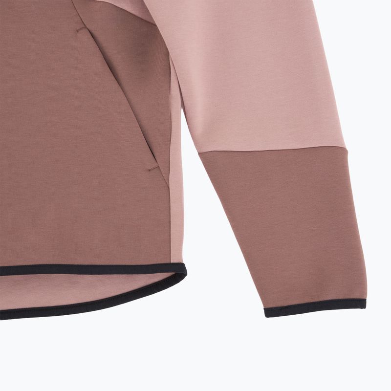 Bluză pentru femei Under Armour Unstoppable Fleece HZ tourmaline pink/maroon mist/black 6