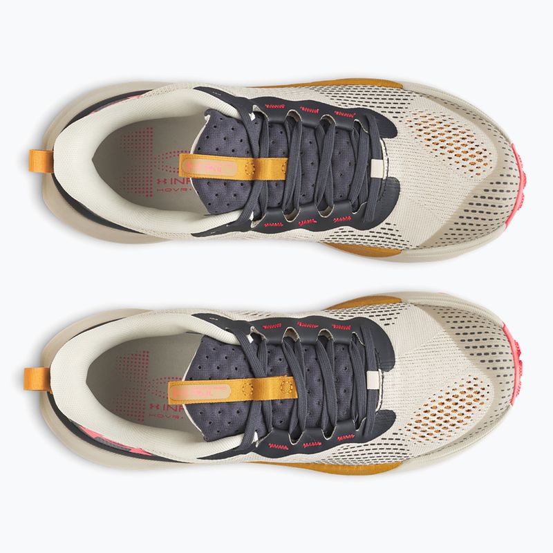 Încălțăminte de alergare pentru bărbați Under Armour Infinite Pro Trail khaki base/anthracite/racer red 4