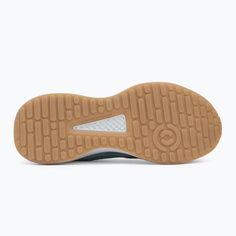 Încălțăminte de antrenament pentru bărbați Under Armour Edge Suede jasper blue/halo gray/jasper blue 4