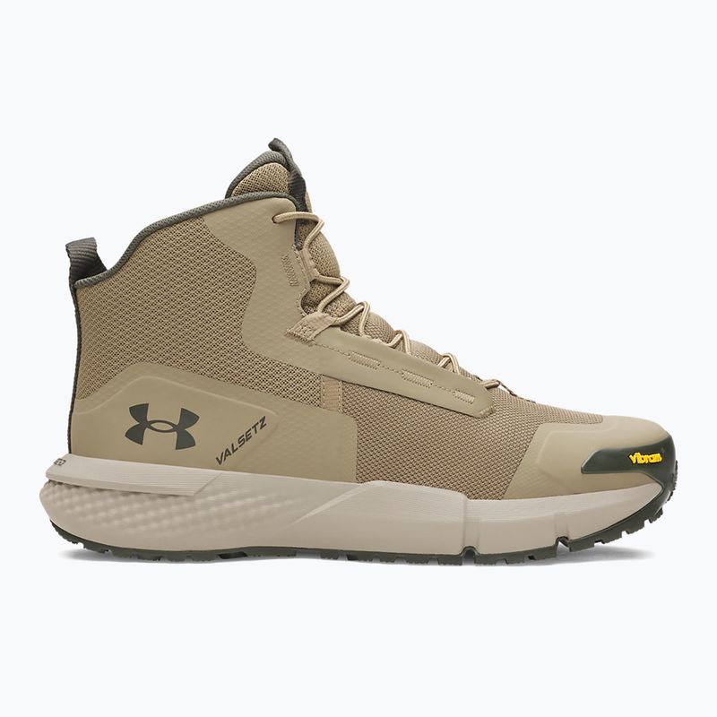 Încălțăminte tactică pentru bărbați Under Armour Charged Valsetz Mid bayou/timberwolf taupe/baroque green 8