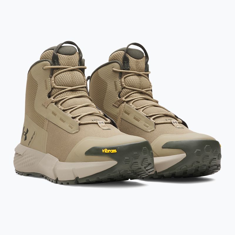 Încălțăminte tactică pentru bărbați Under Armour Charged Valsetz Mid bayou/timberwolf taupe/baroque green 9