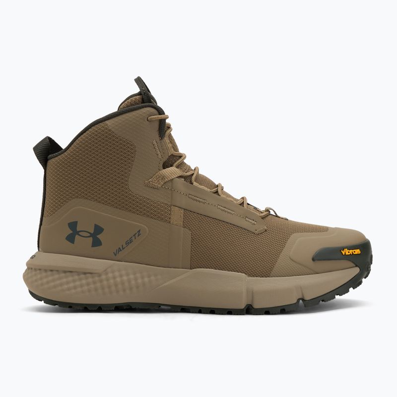 Încălțăminte tactică pentru bărbați Under Armour Charged Valsetz Mid bayou/timberwolf taupe/baroque green 3