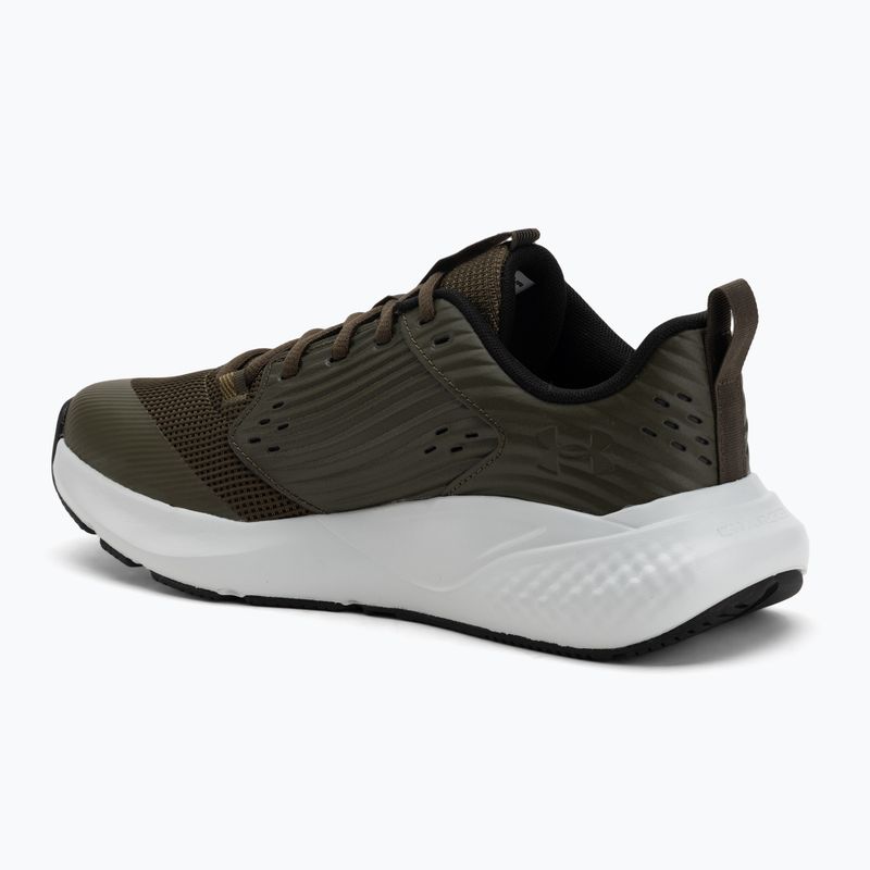 Încălțăminte de antrenament pentru bărbați Under Armour Commit 4 expedition green/halo gray/steel 3