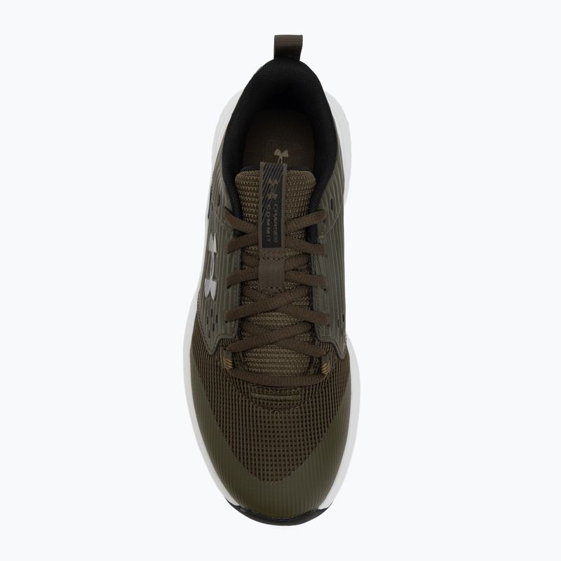 Încălțăminte de antrenament pentru bărbați Under Armour Commit 4 expedition green/halo gray/steel 5