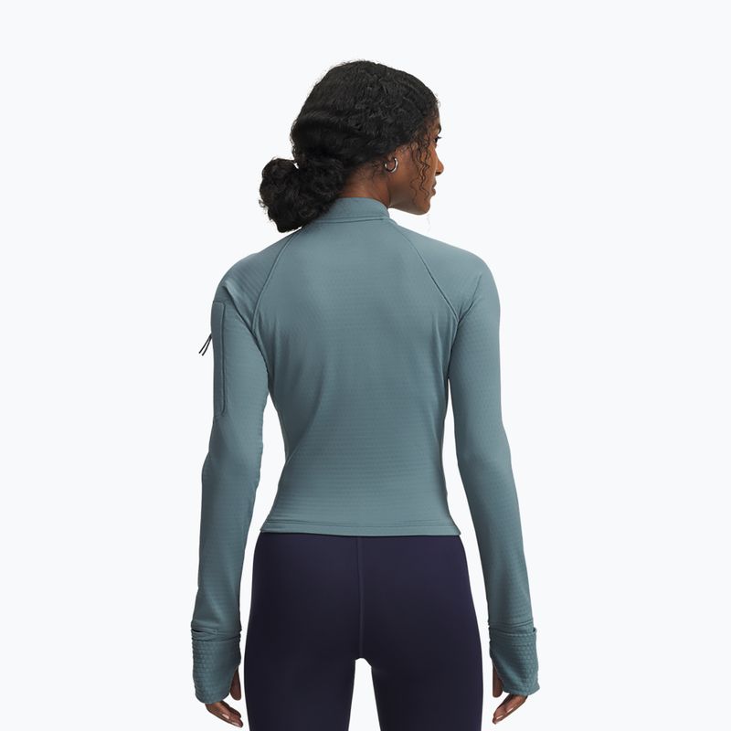 Bluză de alergare pentru femei Under Armour Pro Half Zip jasper blue/reflective 2