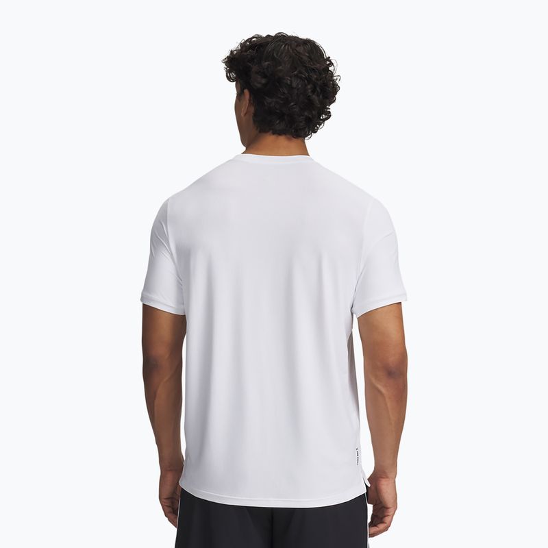 Tricou de antrenament bărbați Under Armour Project Rck Iso Chill SS white 2
