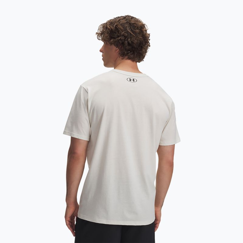 Tricou de antrenament pentru bărbați Under Armour Project Rock Payoff Graphic stone/black 2