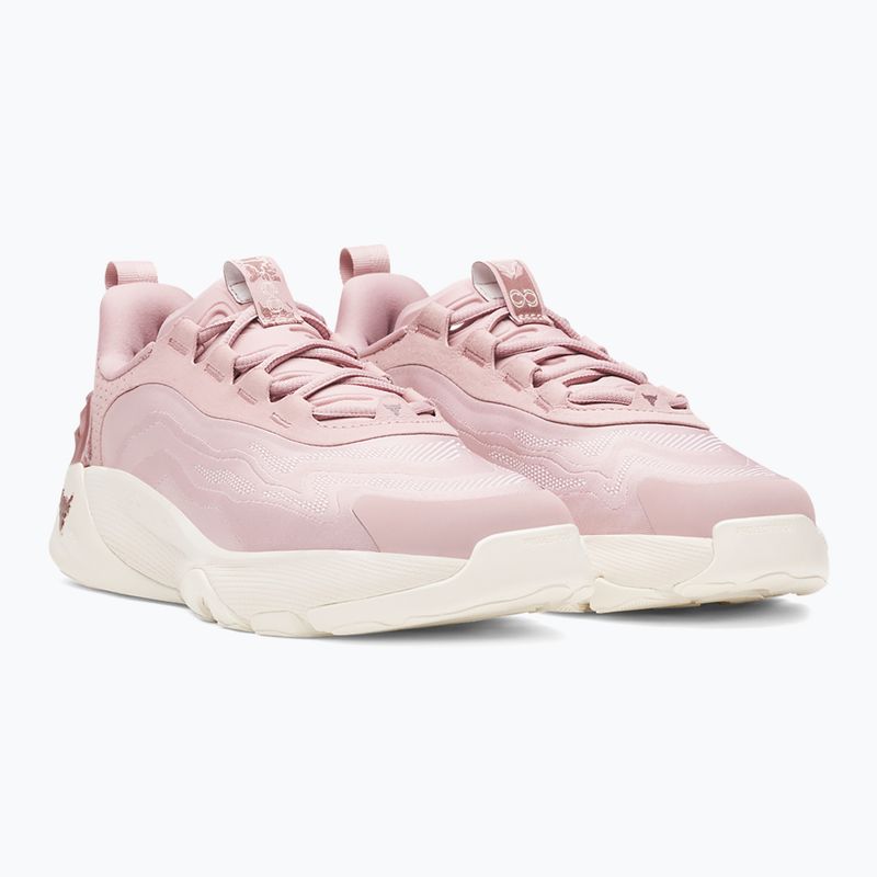 Încălțăminte de antrenament pentru femei Under Armour Project Rock 8 tourmaline pink/black 3