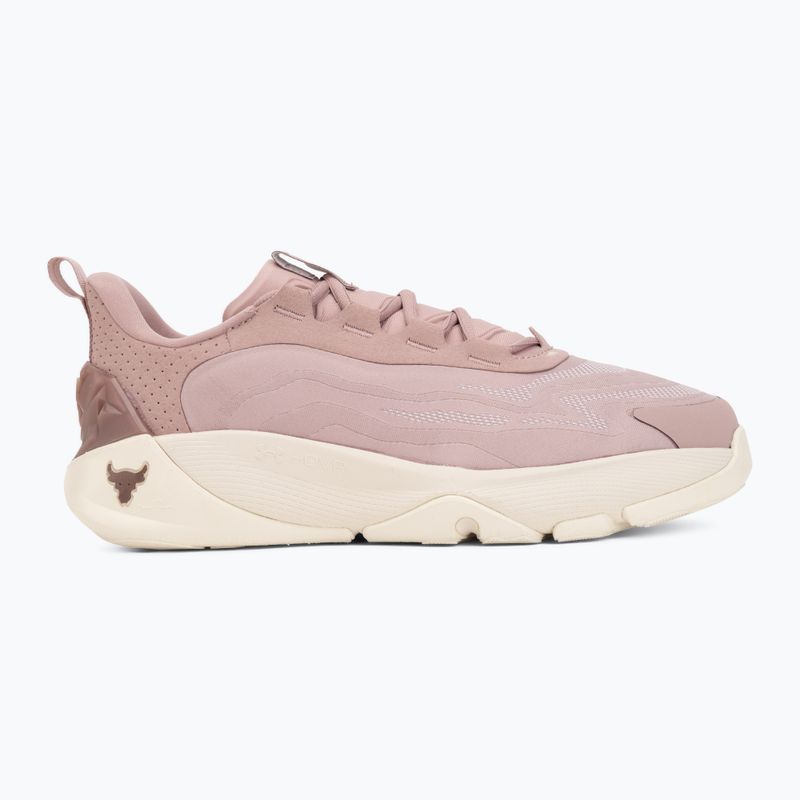 Încălțăminte de antrenament pentru femei Under Armour Project Rock 8 tourmaline pink/black 2
