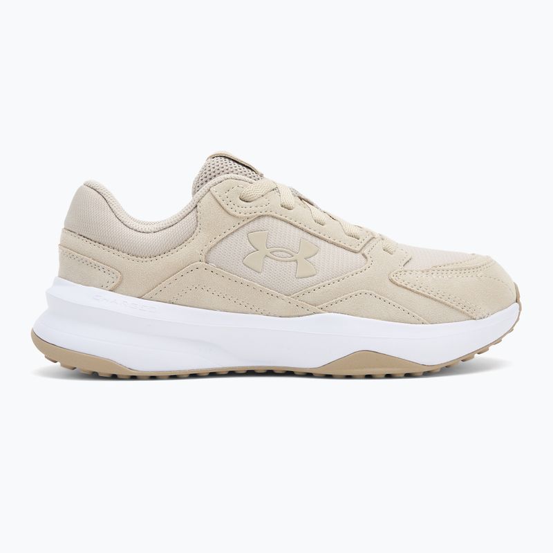 Încălțăminte de antrenament pentru bărbați Under Armour Edge Suede khaki base/white/khaki base 2