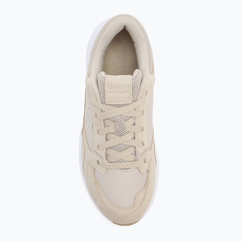 Încălțăminte de antrenament pentru bărbați Under Armour Edge Suede khaki base/white/khaki base 5