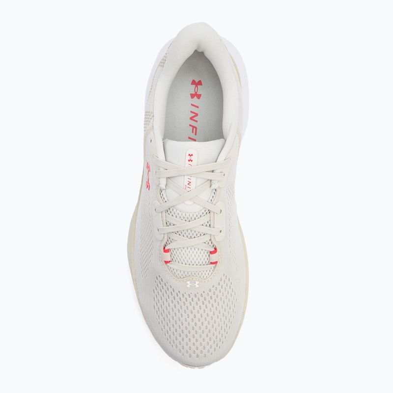 Încălțăminte de alergare pentru bărbați Under Armour Innfinite Pro 2 summit white/khaki base/racer red 5